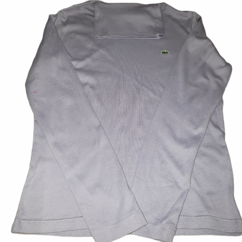 Lacoste Woman's Lilac Turtleneck